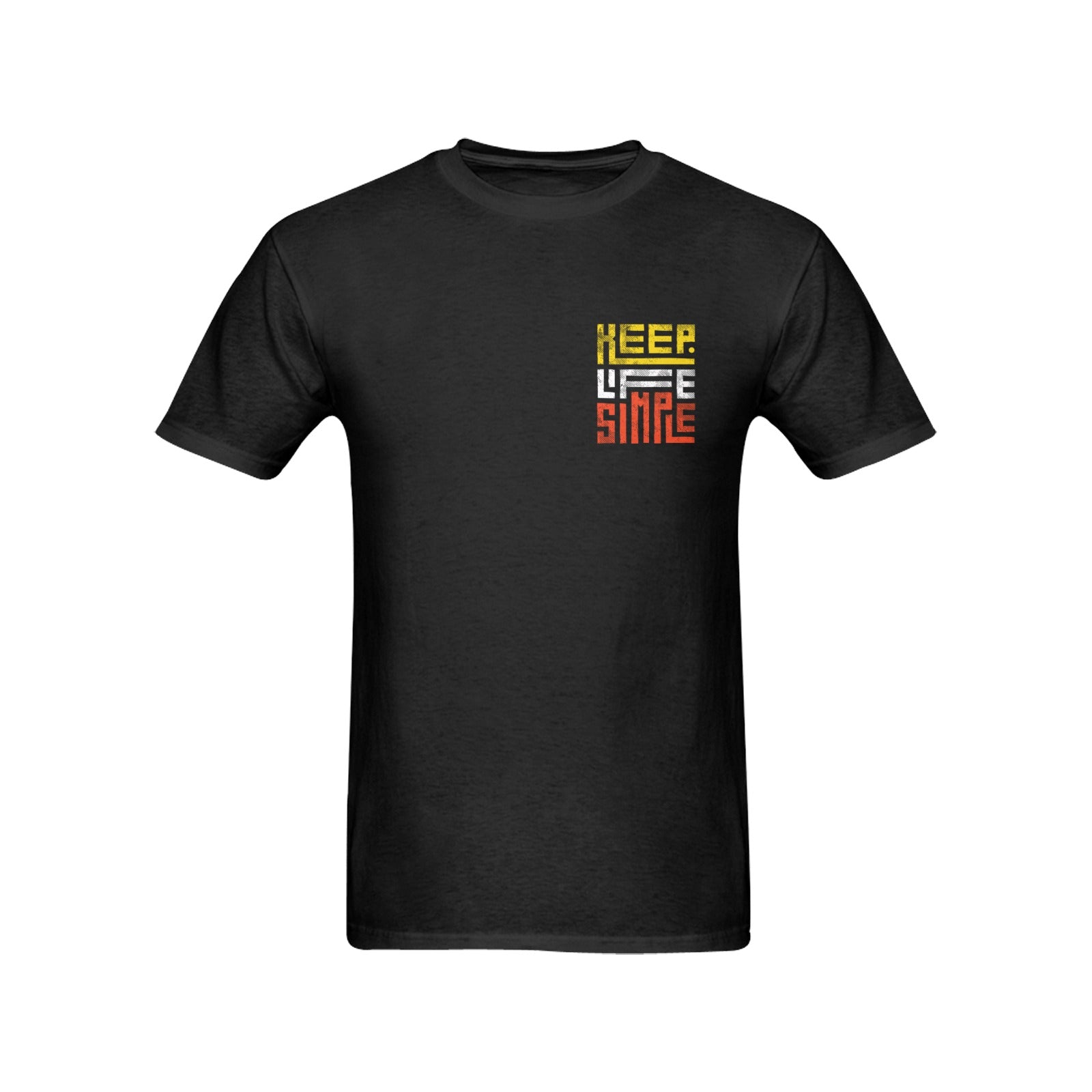 Men's Keep Life Simple Streetwear Classic Fit T-shirt
