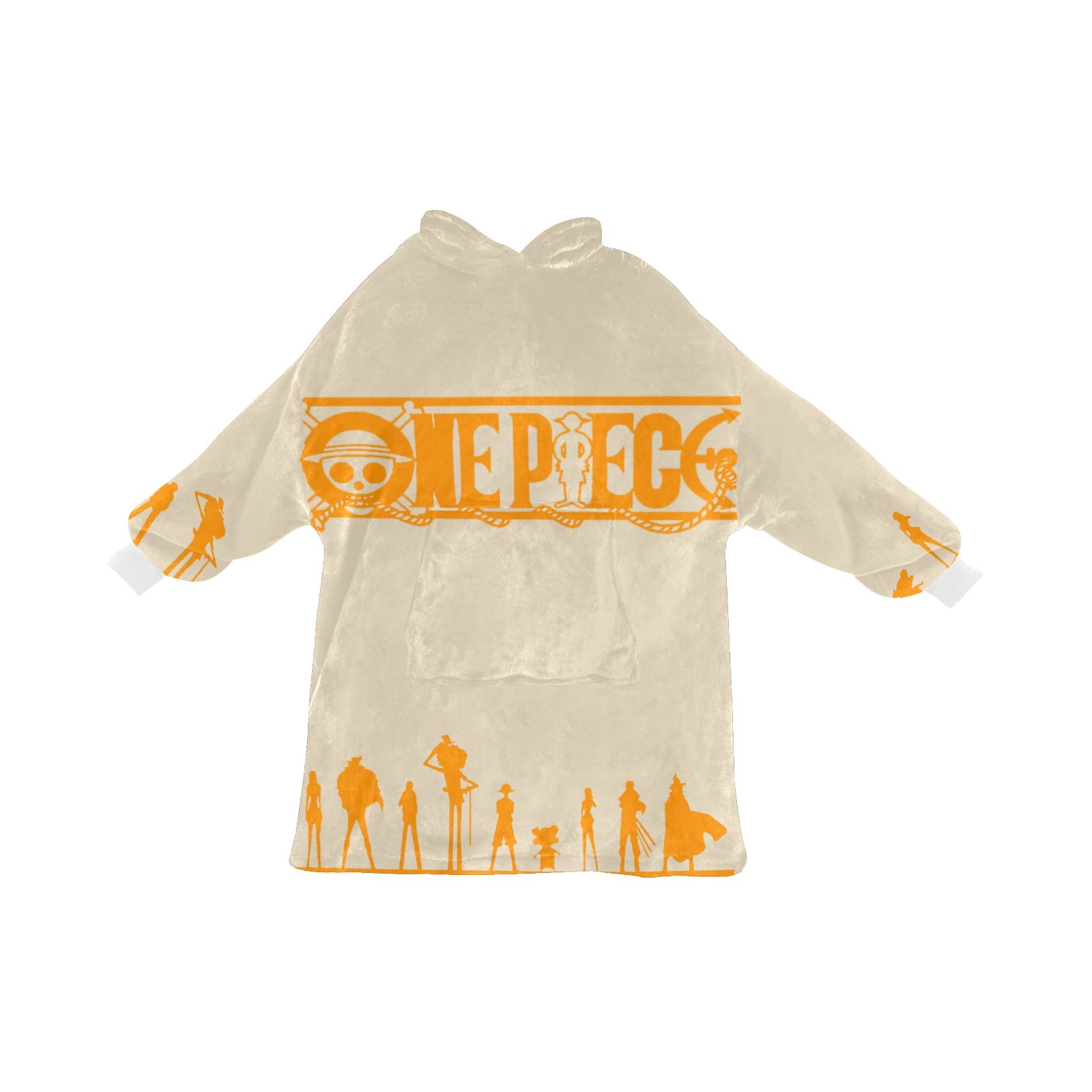 Women's One Piece Anime Blanket Hoodie