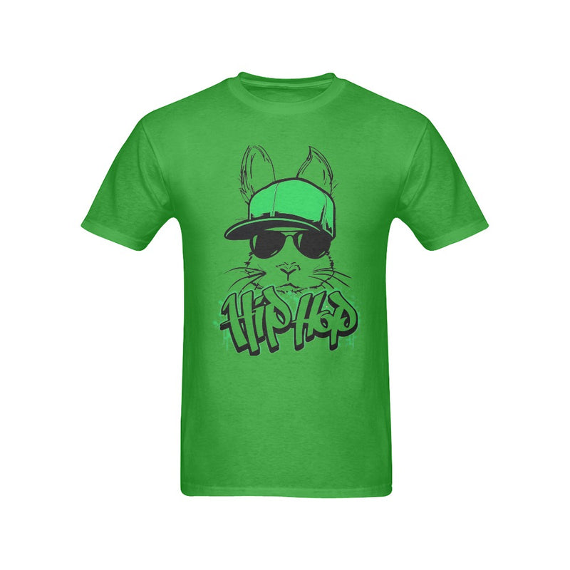 Men's Bunny Hip Hop Streetwear Classic Fit T-shirt