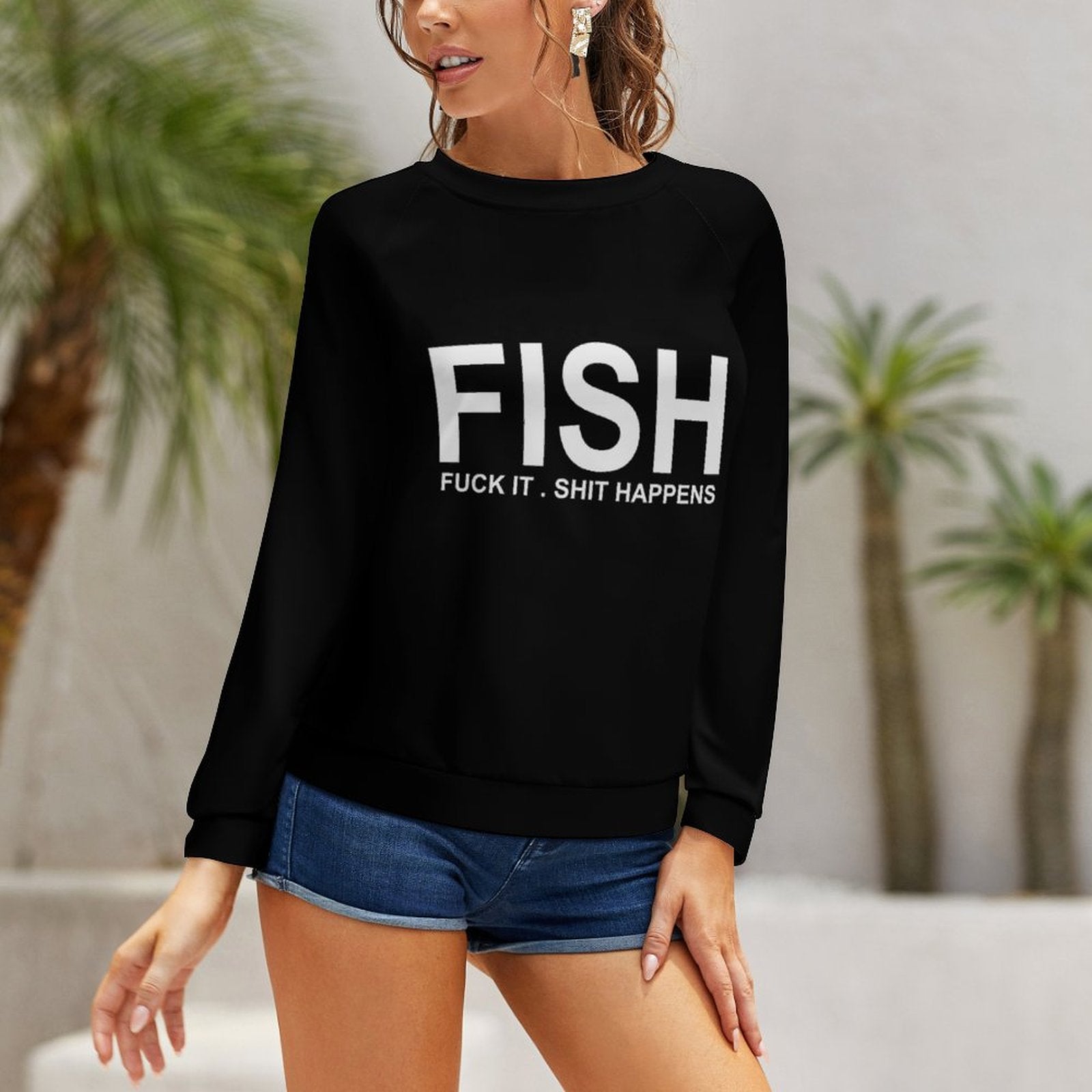 Women's F.I.S.H Abstract Sweatshirt