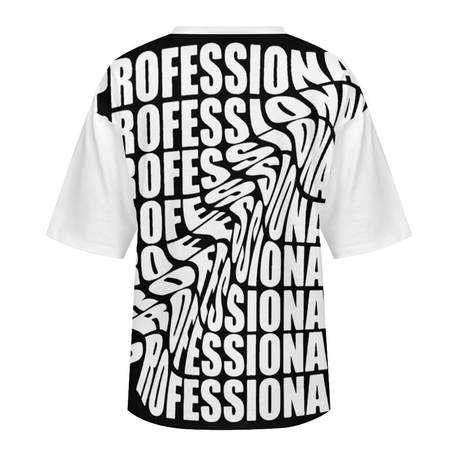 Women's Trippy Professional Acid & Punk Oversized T-shirt