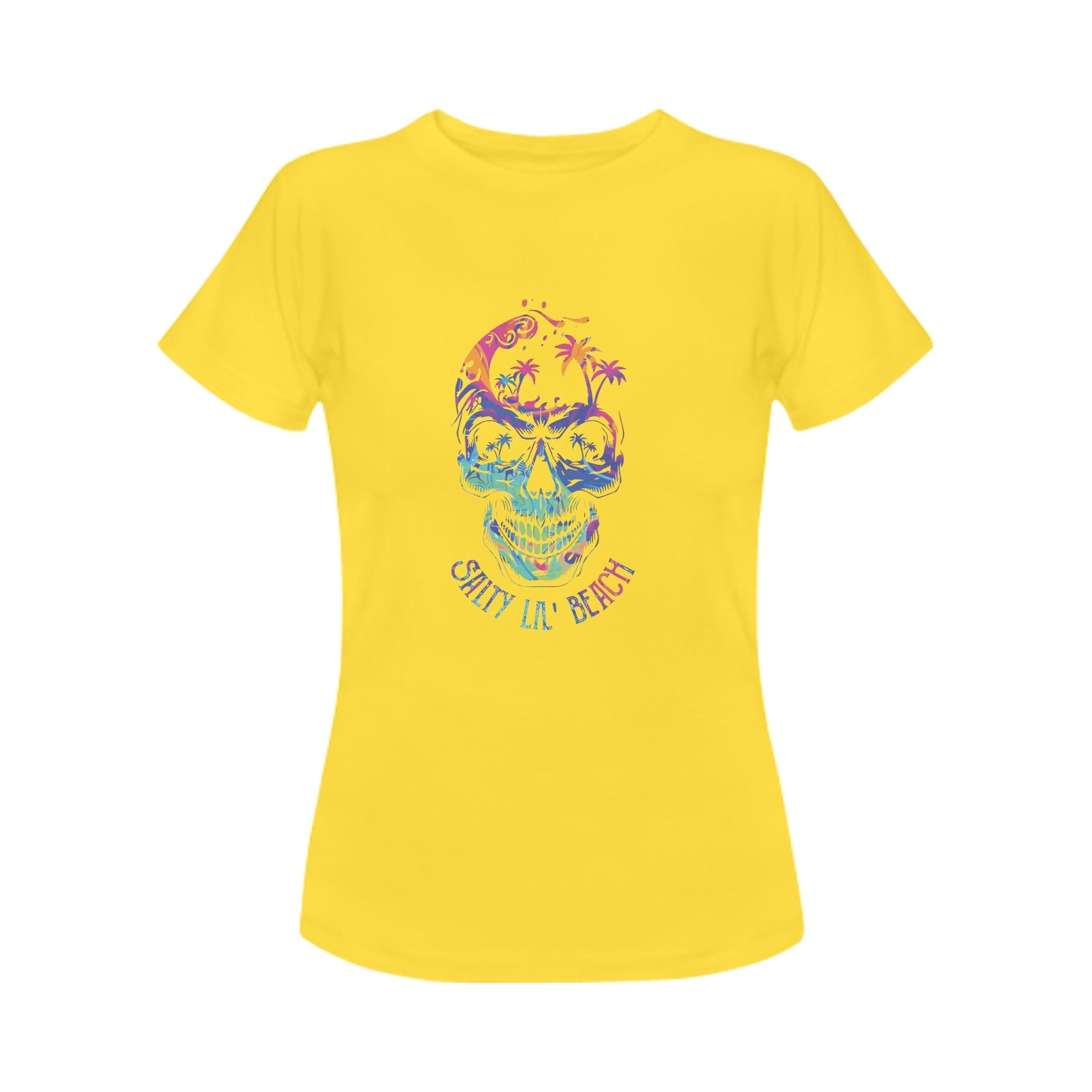 Women's Salty Lil Beach Acid & Punk Classic Fit T-shirt