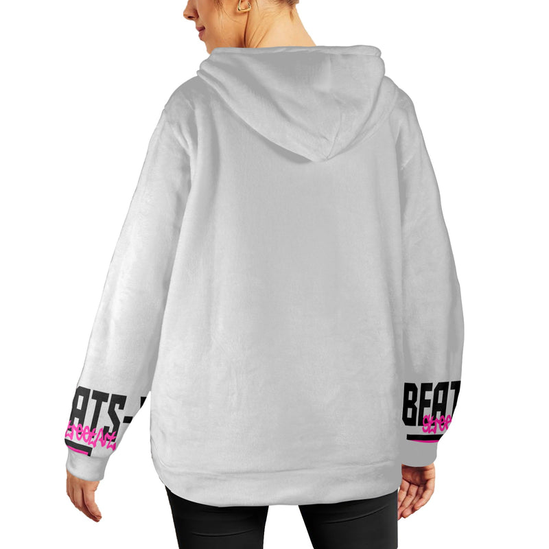 Women's BEATS-YOLO Streetwear Flannel Hoodie
