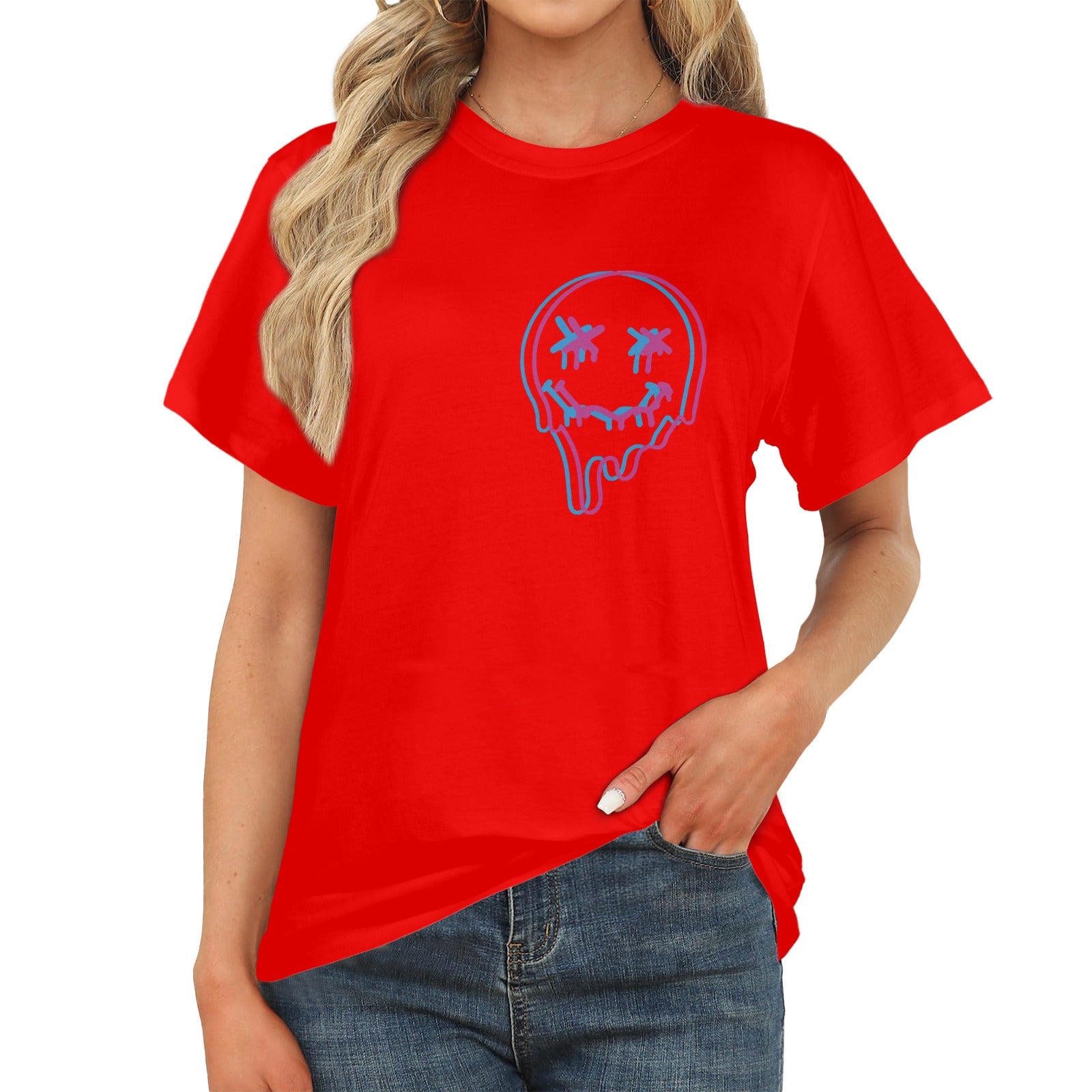 Women's Ded Smile Acid & Punk Classic Fit T-shirt