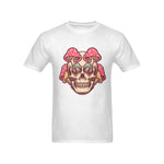 Men's Mushroom Skull Streetwear Classic Fit T-shirt