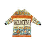 Men's African Pattern Abstract Blanket Hoodie