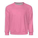 Men's Light Pink Solid Sweatshirt