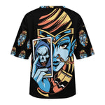 Women's Dark Card Acid & Punk Oversized T-shirt