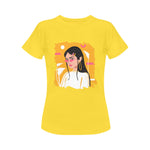 Women's Asian Lady Abstract Classic Fit T-shirt