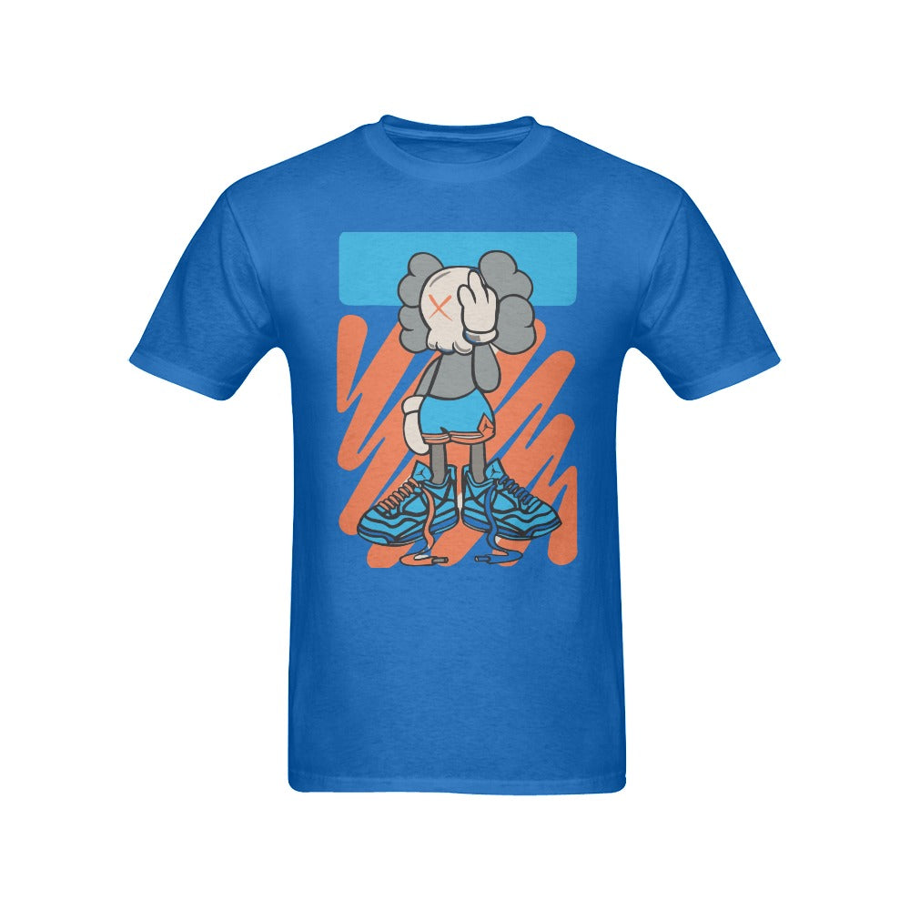 Men's Dumb Skull Dude Streetwear Classic Fit T-shirt