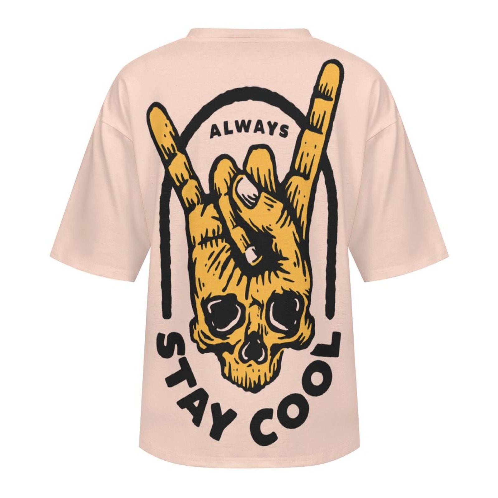 Men's Always Stay Cool Acid & Punk Oversized T-shirt