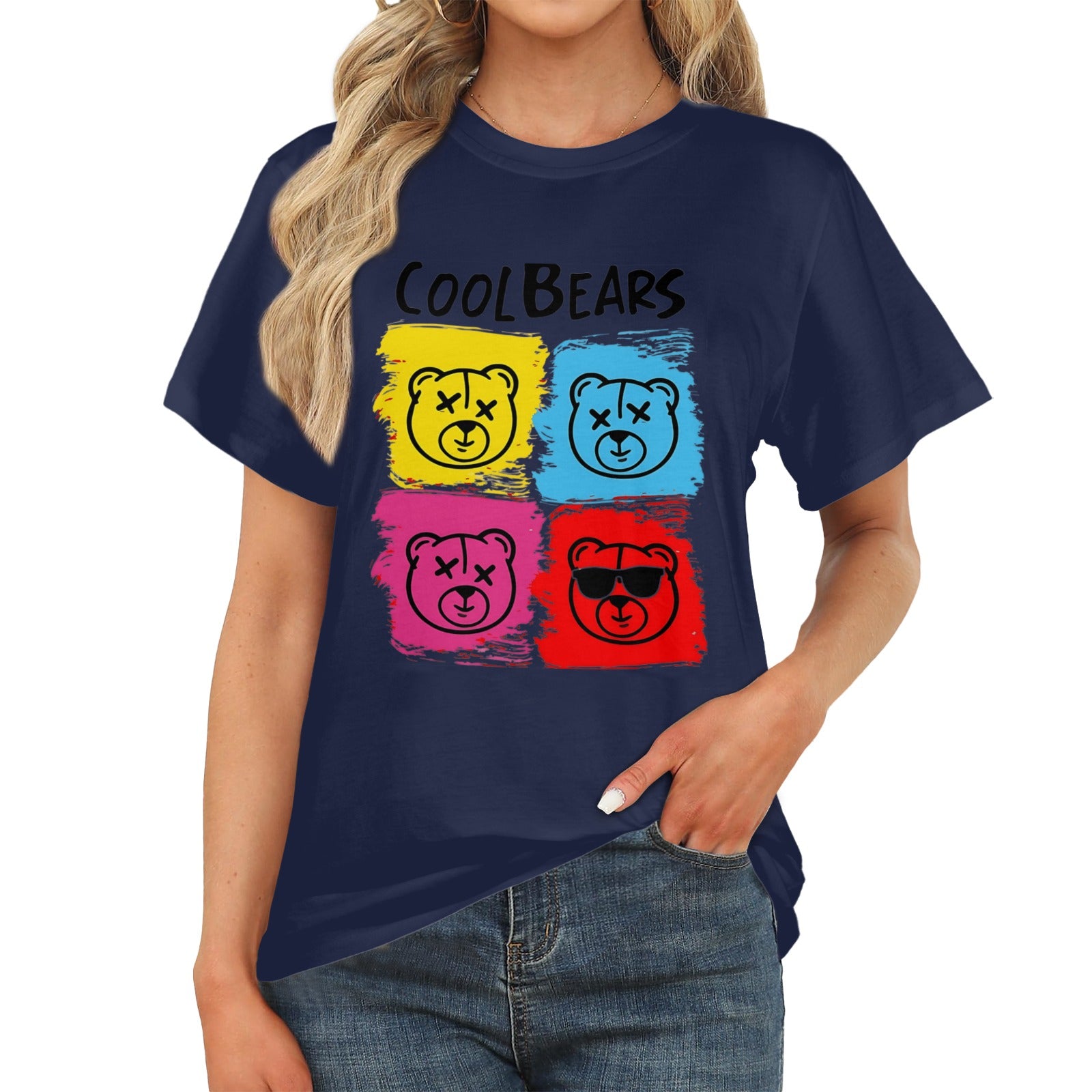 Women's Cool Bears Streetwear Classic Fit T-shirt