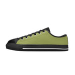 Men's Asparagus Solid Low Top Shoes