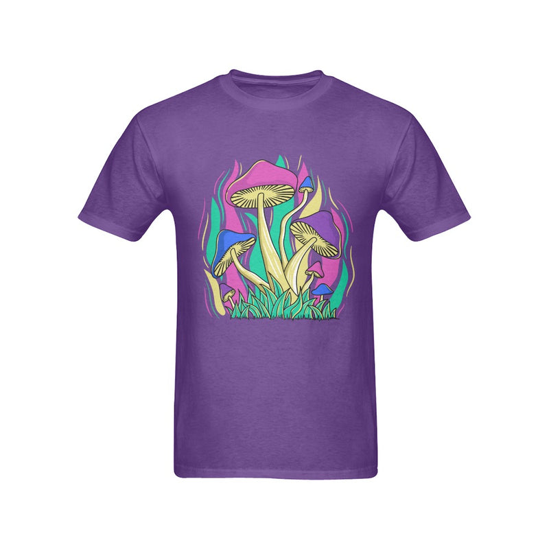 Men's Funky Mushroom Streetwear Classic Fit T-shirt