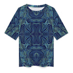 Men's Psychedelic Amoeba Acid & Punk Oversized T-shirt
