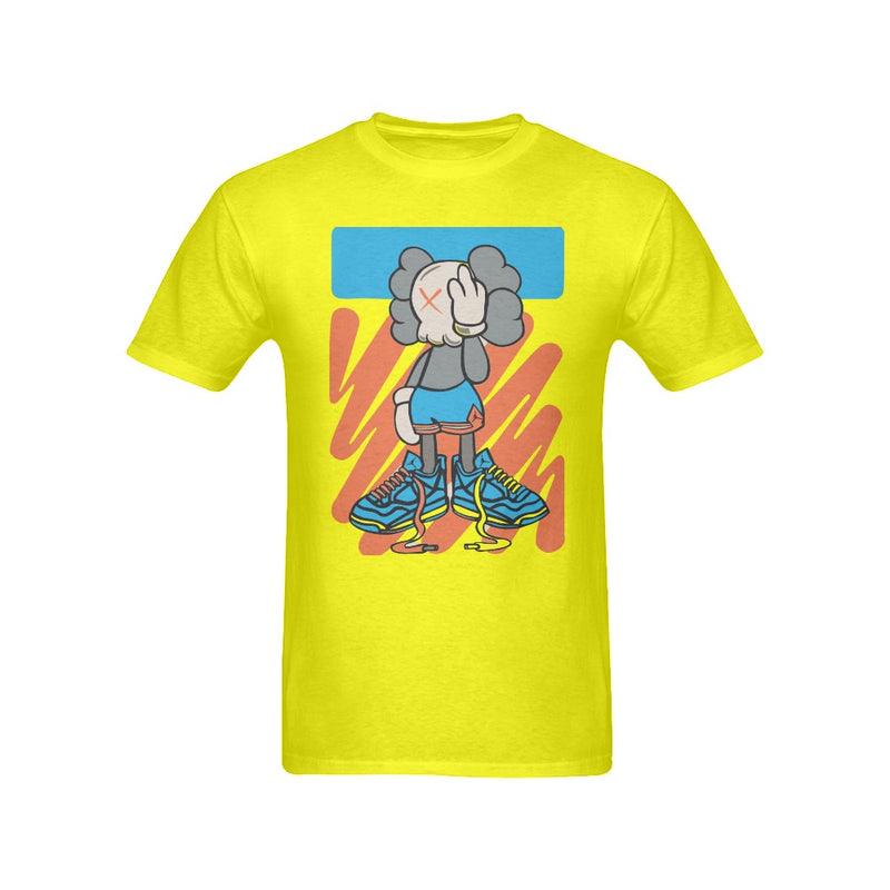 Men's Dumb Skull Dude Streetwear Classic Fit T-shirt