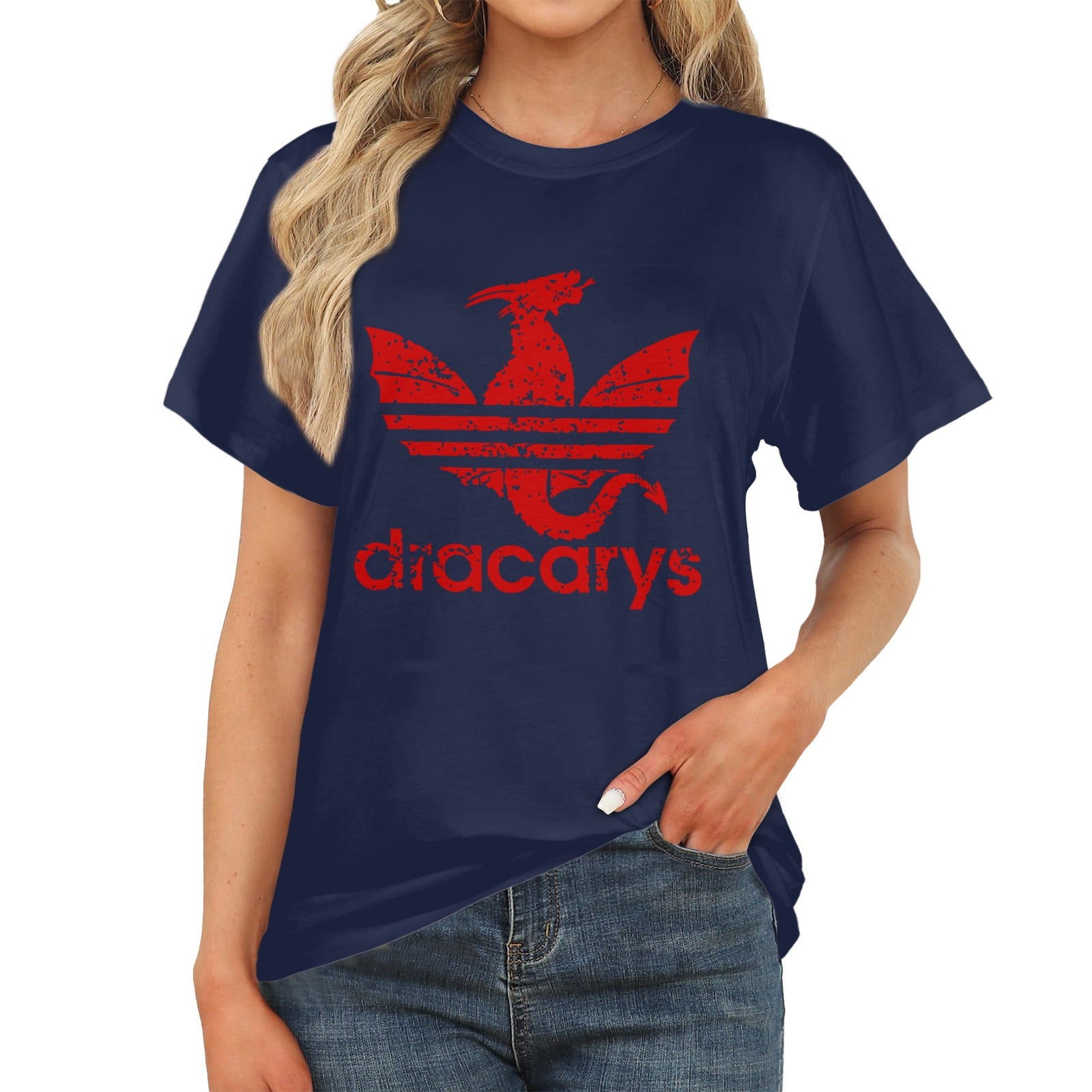 Women's Dracarys Abstract Classic Fit T-shirt