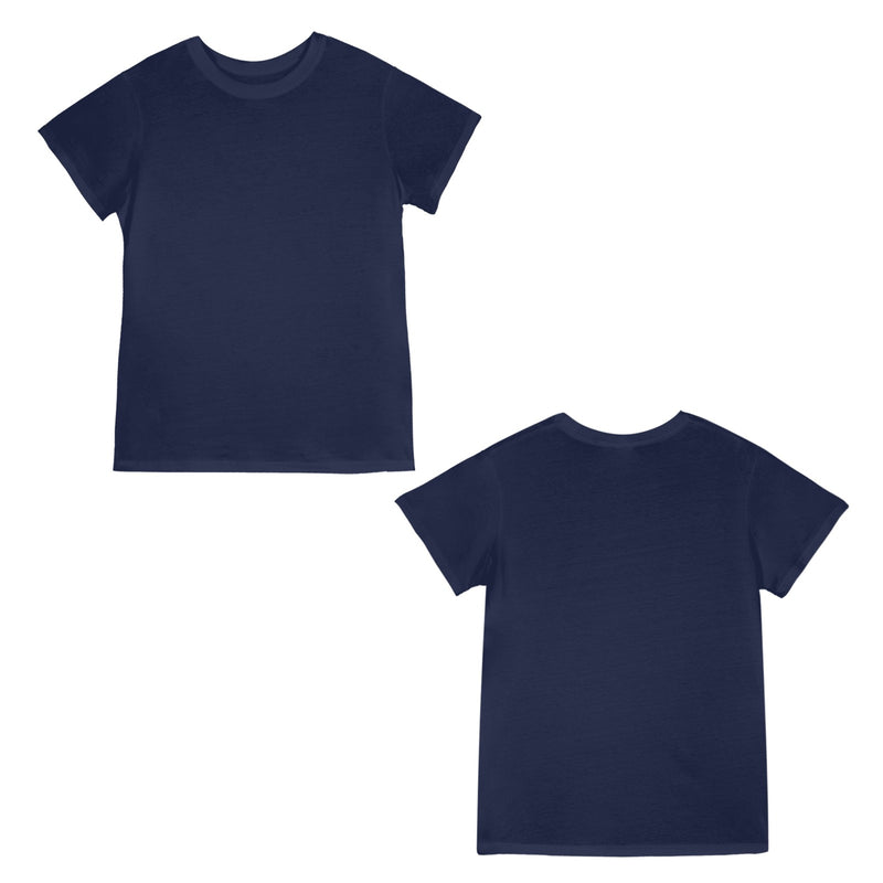 Women's Oxford Blue Solid Classic T-shirt