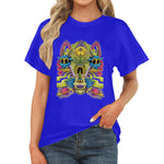 Women's Multi Monster Acid & Punk Classic Fit T-shirt
