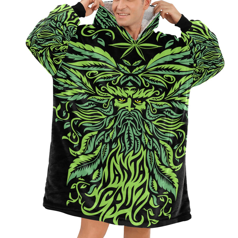 Men's Psychedelic Trippy Blanket Hoodie