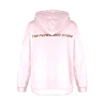 Women's Chocolate Streetwear Flannel Hoodie