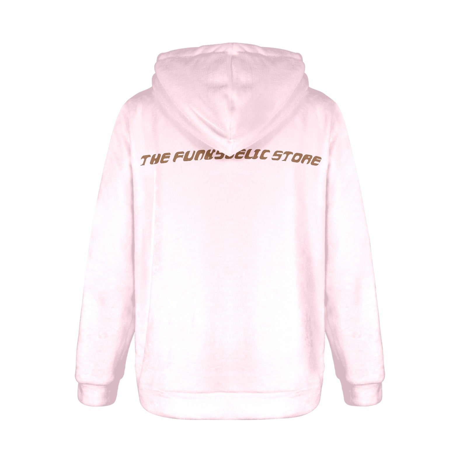 Women's Chocolate Streetwear Flannel Hoodie