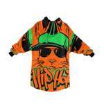 Men's Hip Hop Streetwear Blanket Hoodie