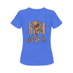Women's Bear Abstract Classic Fit T-shirt