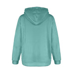 Women's Fe-male Abstract Flannel Hoodie