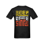 Men's Keep Life Simple Streetwear Classic Fit T-shirt