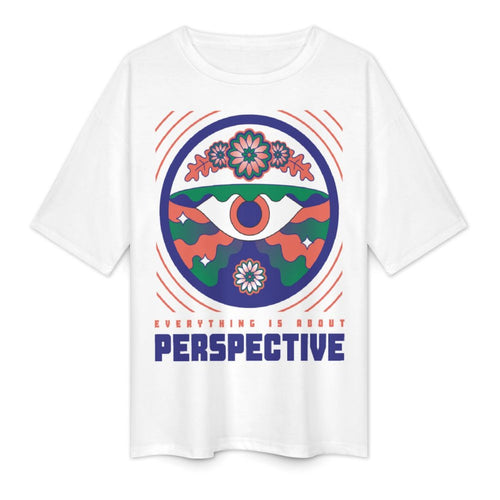 Women's 3rd Eye Perspective Acid & Punk Oversized T-shirt