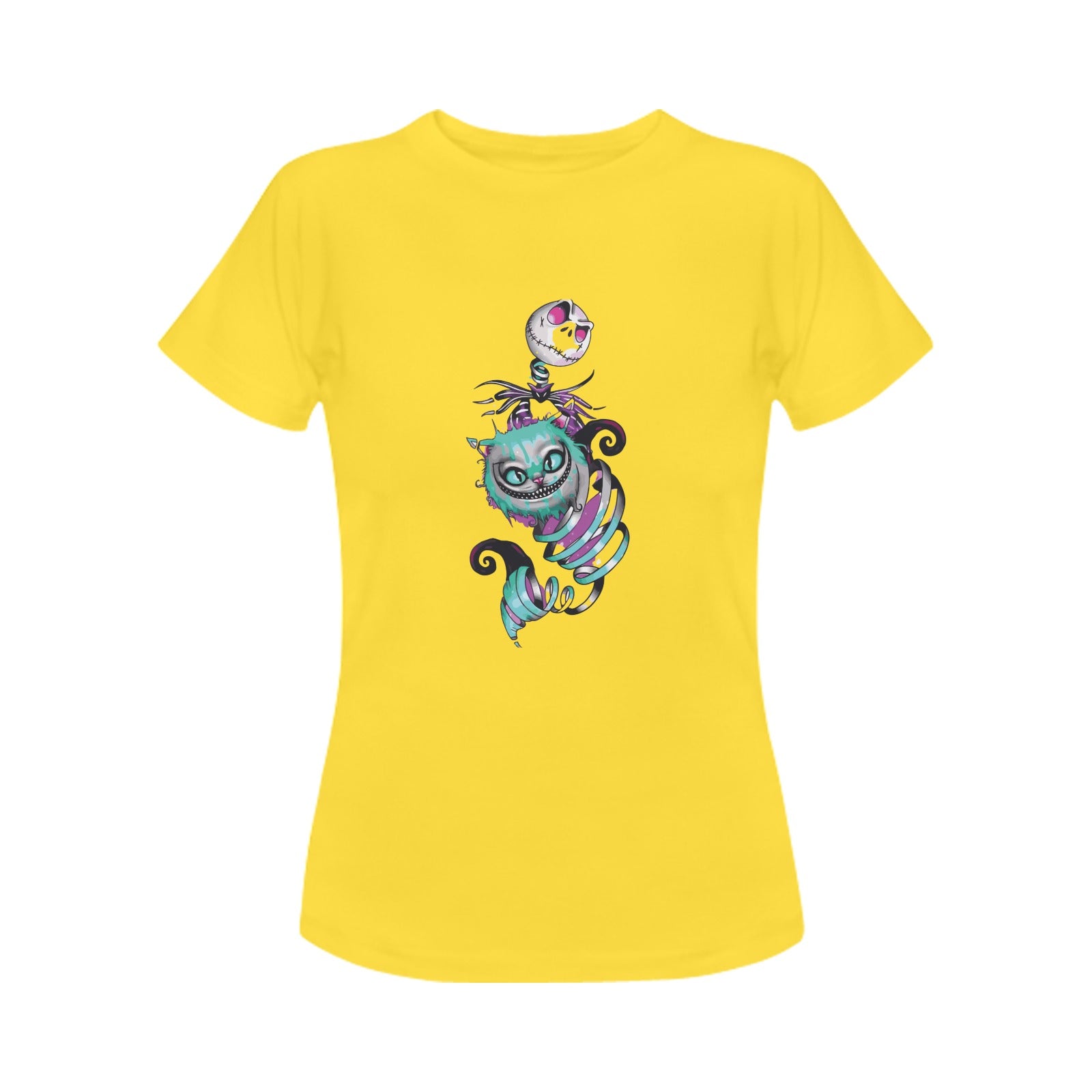 Women's Evil Cat Streetwear Classic Fit T-shirt