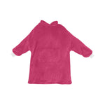 Men's Rich Maroon Solid Blanket Hoodie