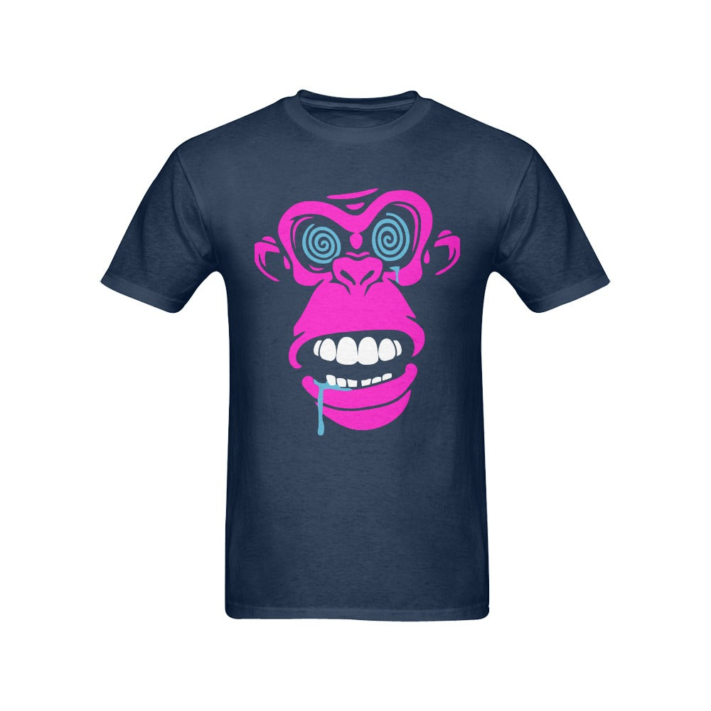 Men's Hypno Monkey Streetwear Classic Fit T-shirt