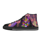 Men's Funky Cat Abstract High Top Shoes