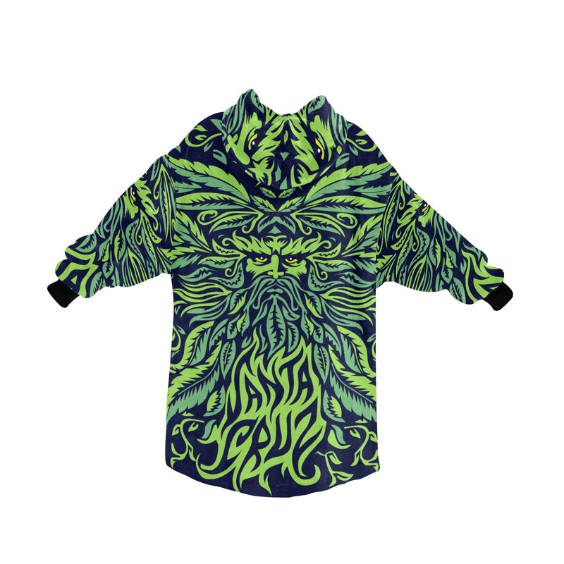 Men's Psychedelic Trippy Blanket Hoodie