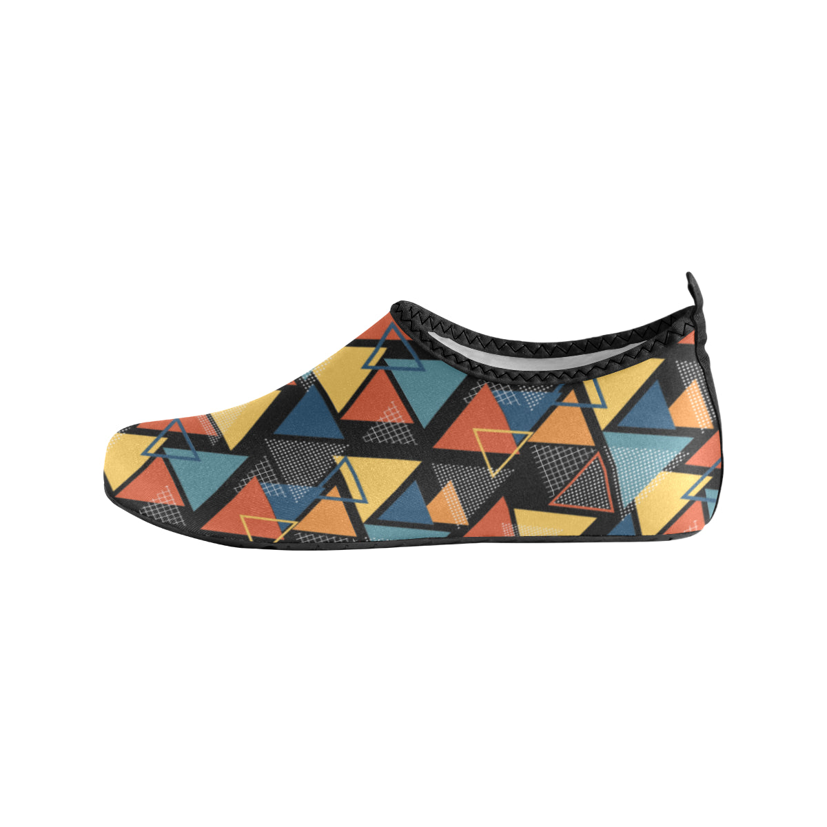 Women's Multi Triangles Abstract Barefoot Shoes