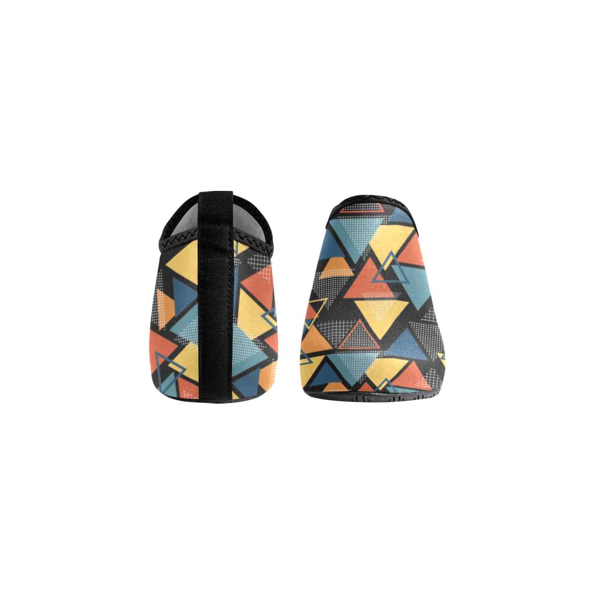 Men's Multi Triangles Abstract Barefoot Shoes