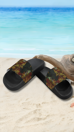 Men's Military Camouflage Print Sliders Sandal