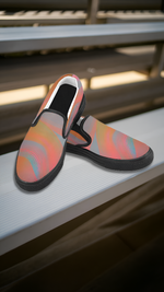 Men's Casual Print Canvas Slip-on Shoes