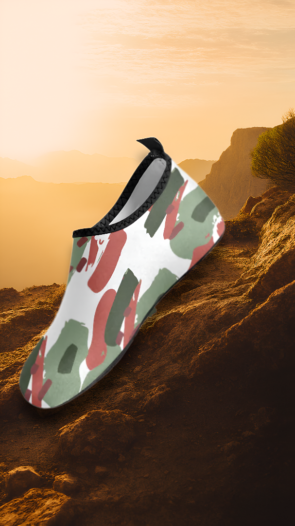 Men's Christmas Camouflage Barefoot Shoes