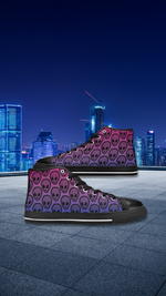 Men's Alien Aliens Abstract High Top Shoes