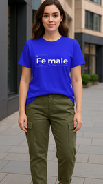 Women's Female Abstract Classic Fit T-shirt