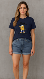 Women's Stay Thirsty Abstract Classic Fit T-shirt