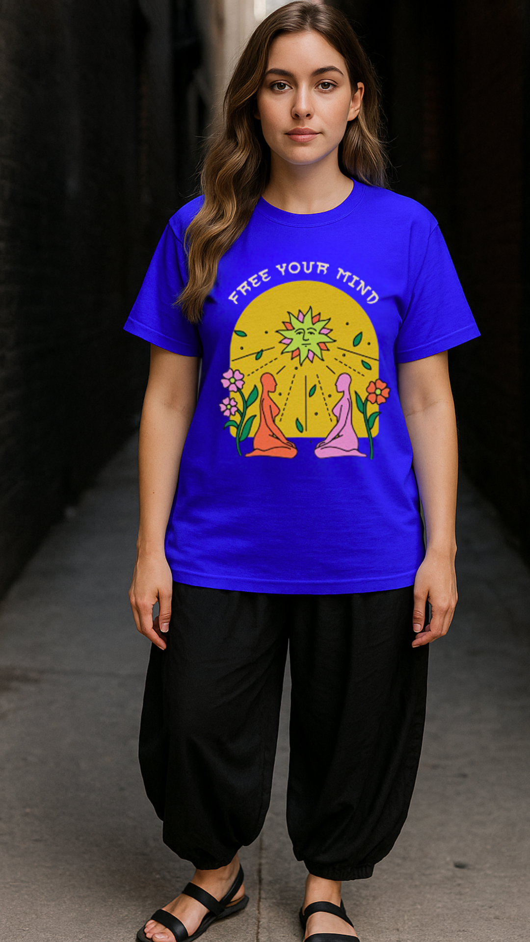 Women's Free Your Mind Acid & Punk Classic Fit T-shirt