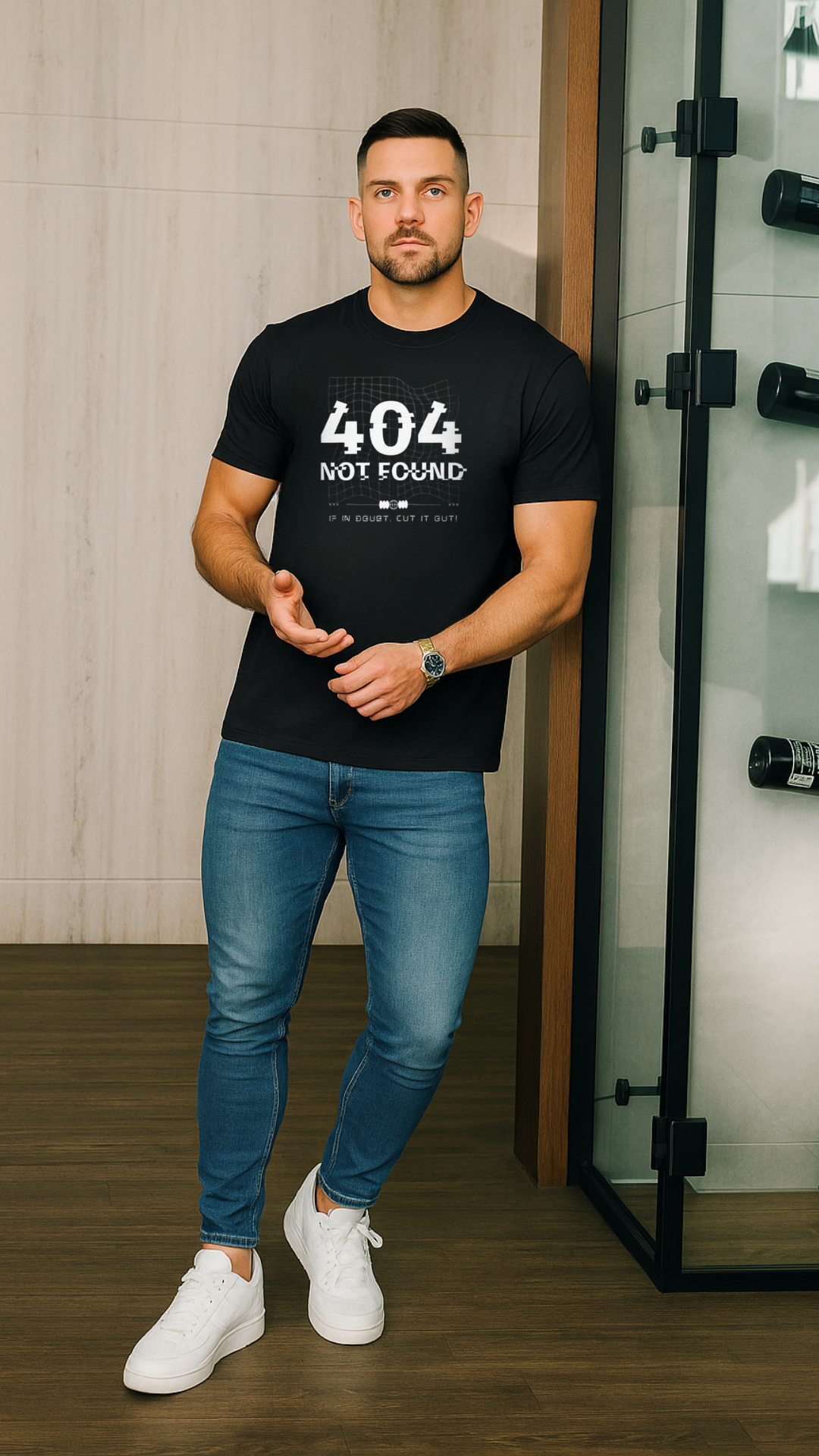Men's 404 Not Found Streetwear Classic Fit T-shirt
