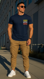 Men's Keep Life Simple Streetwear Classic Fit T-shirt