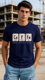 Men's Coffe Streetwear Classic Fit T-shirt