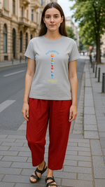 Women's Futuristic Space Acid & Punk Classic Fit T-shirt