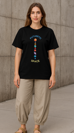Women's Futuristic Space Acid & Punk Classic Fit T-shirt
